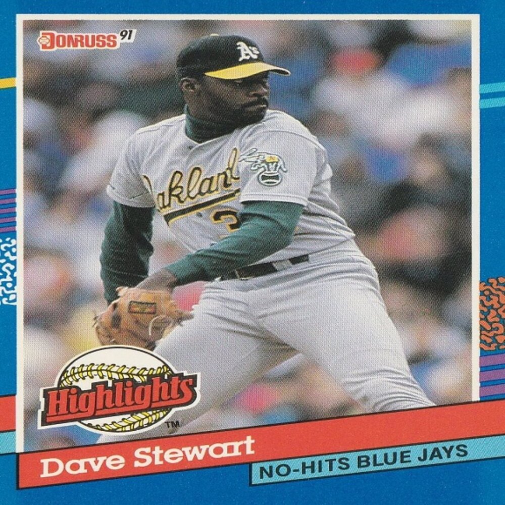 Dave Stewart MLB Card Collection - Picture 8 of 10
